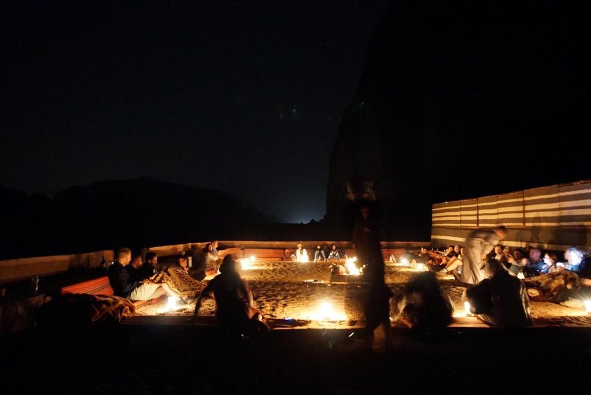 Candle Light Camp Rum vádi Kültér fotó
